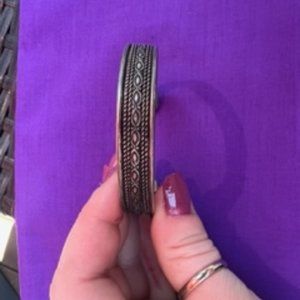 Egyptian Silver Cuff Bracelet